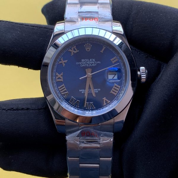 Rolex Datejust 41MM 126300 Blue Roman Dial Oyster Bracelet