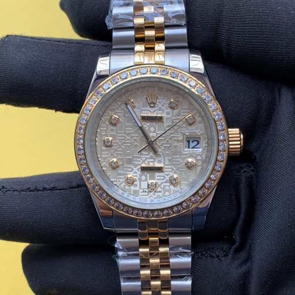 Rolex Datejust 16233 Diamond 41mm Dial Bezel Watch