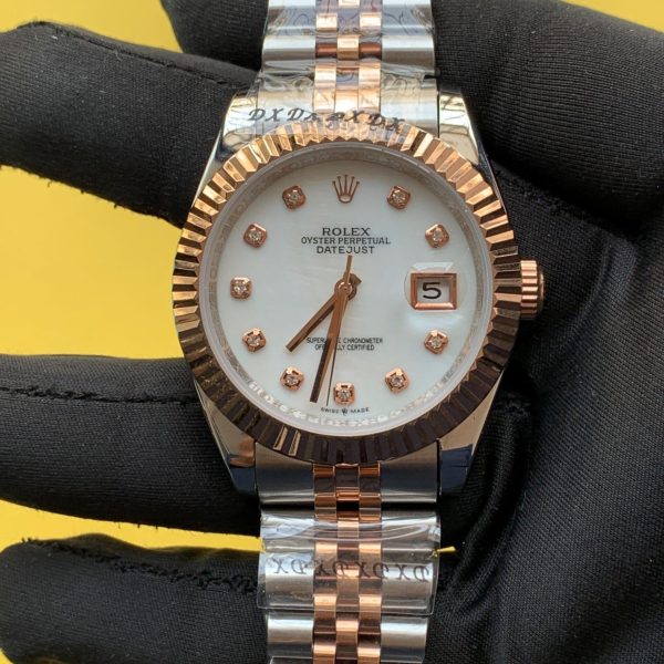 Rolex Datejust 41mm Diamond white Dial Jubilee Bracelet