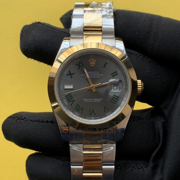 Rolex Datejust 41mm Wimbledon Dial 126303 Wrist watch