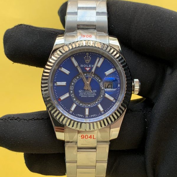 Rolex Sky-Dweller 42mm Stainless Steel Blue Dial 326934 Watch