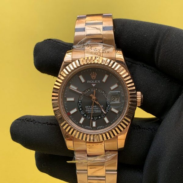 Rolex Sky-Dweller 42mm 326935 Rhodium Dial Wrist Watch