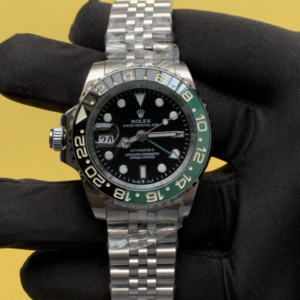 Rolex GMT Master II 126720 Meteorite Grey Dial & Black/Green Ceramic Bezel Jubilee Bracelet