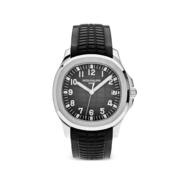 Patek Philippe Aquanaut 5167A-001 Stainless Steel Black Dial Rubber Strap Watch