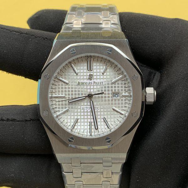 Audemars Piguet Royal Oak 41MM 15400ST White Dial Automatic Watch