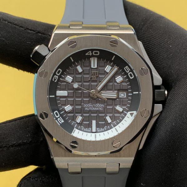 Audemars Piguet Royal Oak Offshore Diver 42MM Steel Grey Dial Watch