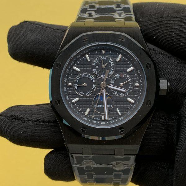 Audemars Piguet Royal Oak Perpetual Calendar 41MM Black Ceramic Dial Watch 26579CE