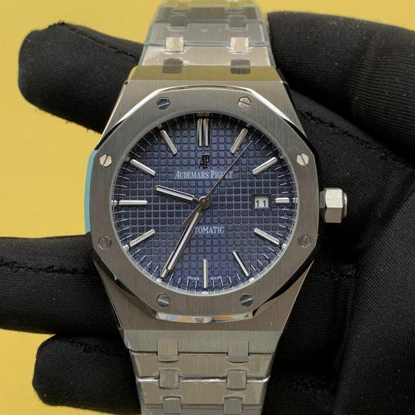 Audemars Piguet Royal Oak Selfwinding BLUE 41mm Stainless Watch 15400ST.