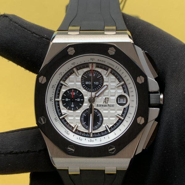 Audemars Piguet White Panda Royal Oak Offshore 44mm Chronograph Watch