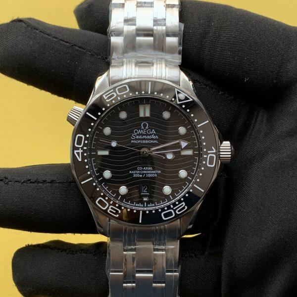 Omega Seamaster Diver 300m 42mm Black Dial Co-Axial Master Chronometer Men's Watch