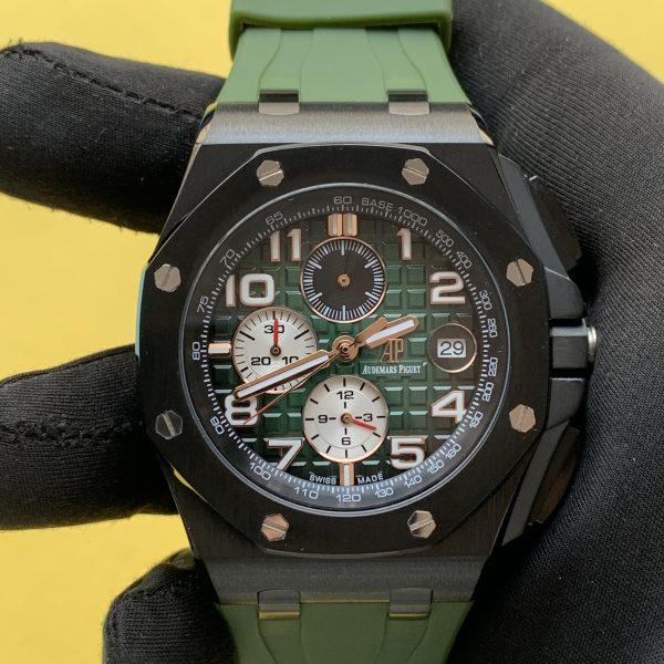 Audemars Piguet Royal Oak Offshore 44MM Green Dial Chronograph Watch