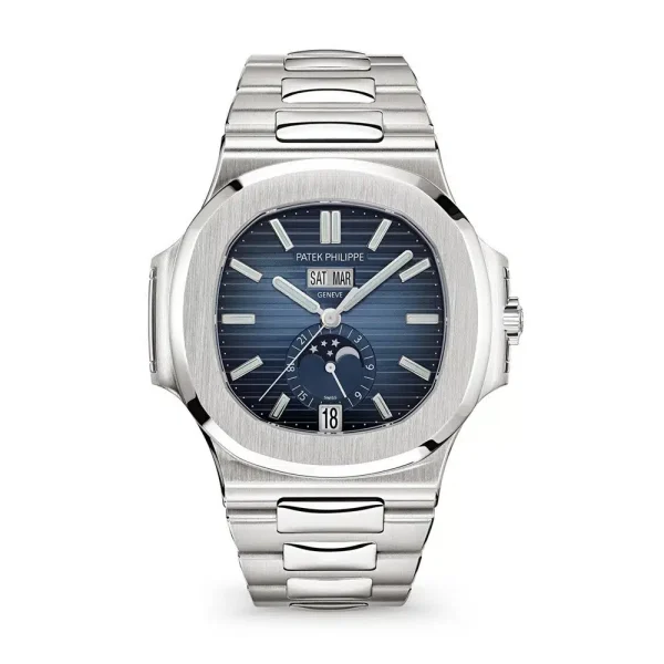 Patek Philippe Nautilus 40.5mm Blue Dial 5726/1A-014 Stainless Steel Wrist Watch
