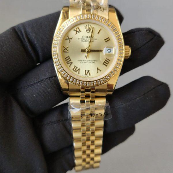 Rolex Lady-Datejust 31MM 279138Rbr-0022 Yellow Gold Roman Dial Jubilee Bracelet