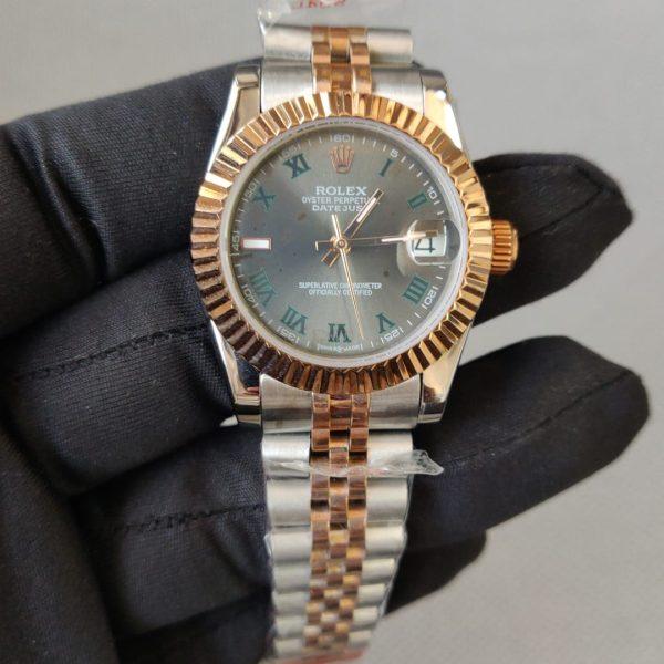 Rolex Lady-Datejust 31MM Steel & Everose Gold Jubilee Bracelet Watch 126201