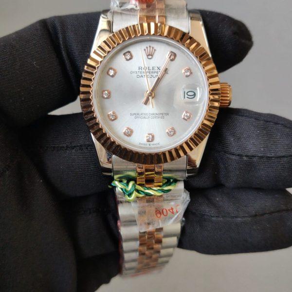 Rolex Lady-Datejust 31MM White Diamond Dial & Bezel Jubilee Bracele 178271