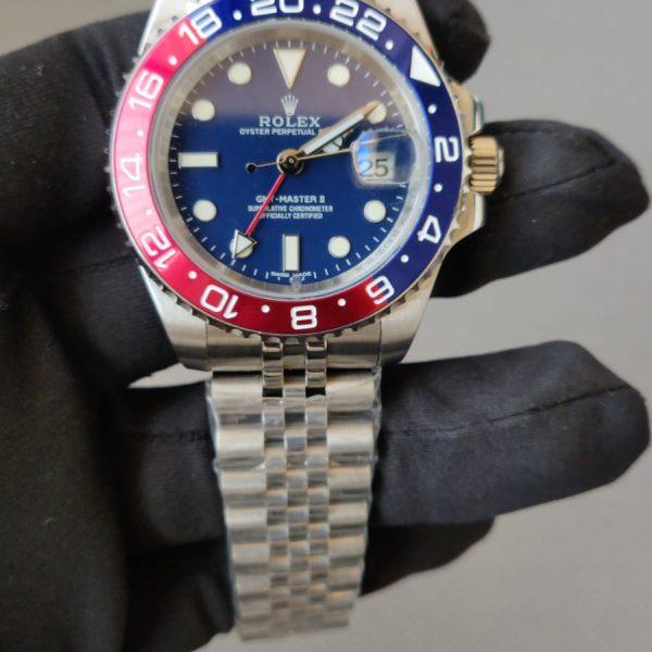 Rolex GMT-Master II 40mm "Pepsi" Blue Dial 126719BLRO Jubilee Bracelet
