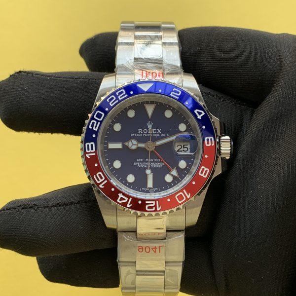 Rolex GMT-Master II 40mm "Pepsi" Blue Dial 126719BLRO Oyster Bracelet