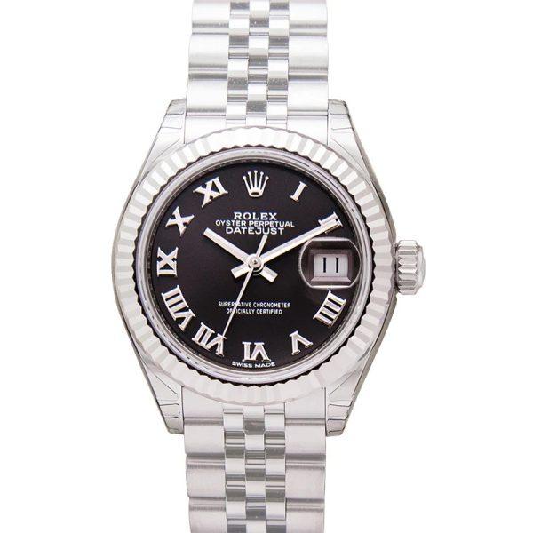 Rolex Lady-31MM Datejust 278274 Black Dial on Jubilee Bracelet Luxury Watch