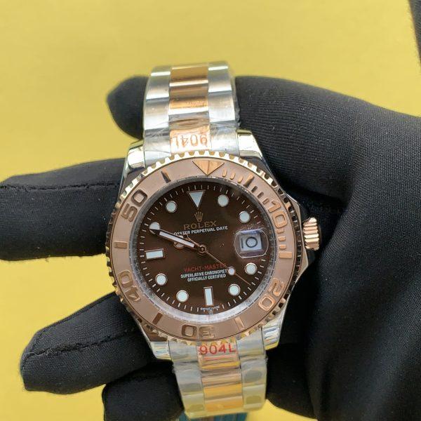 Rolex Oyster Perpetual Date Yacht-Master 40mm Chocolate Dial Oyster Bracelet 126621-0001