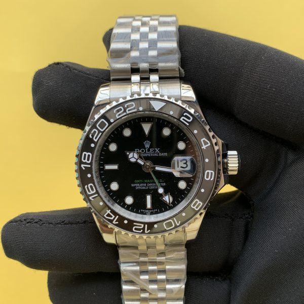 Rolex Oyster Perpetual GMT-Master II 40mm Black Dial Jubilee Bracelet 126718GRNR