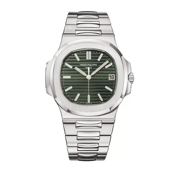 Patek Philippe Nautilus 40mm5711/1A-014 Olive Green Dial Men's Watch