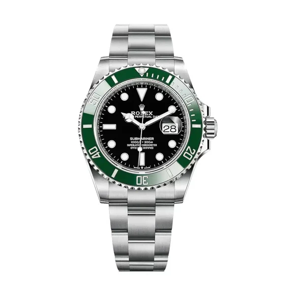 Rolex Submariner 41mm Black Dial & Green Ceramic Bezel Oyster Bracelet 126610LV