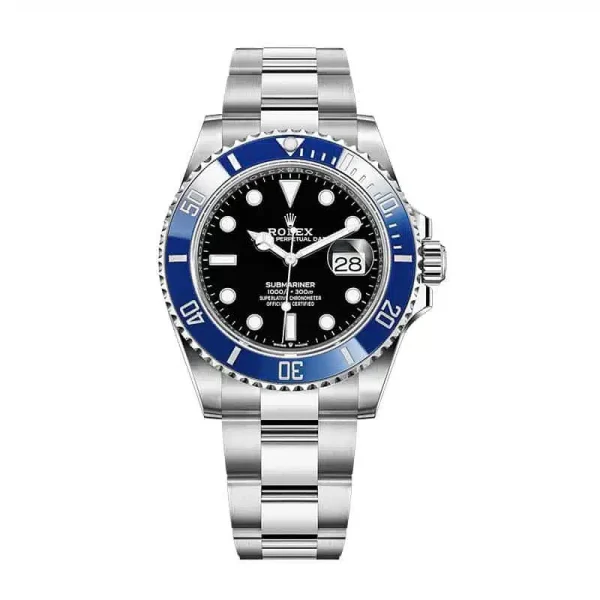 Rolex Submariner 41mm Black Dial & Blue Ceramic Bezel Oyster Bracelet 126619LB-0003